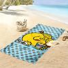 Sig. Asciugamano da Spiaggia Uomo Stampa Little Miss, Asciugamano Grande Morbido Asciugatura Rapida per Spiaggia Campeggio Nuoto