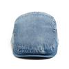 Neu Denim Baumwolle Baskenmütze Männer Vintage Zeitungsjunge Mütze Frühling Herbst Casual Frauen Visier Mode Kühlen Flachen Hut Einstellbar