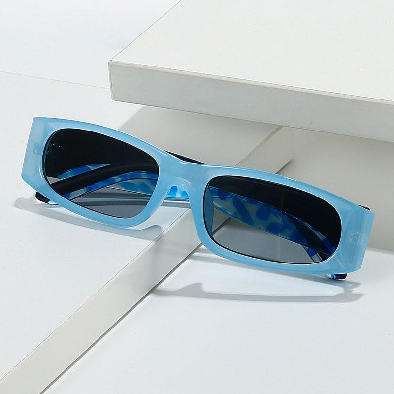 Rectangle Shape Sunglasses Woman European American Fashion Anti-glare Men's Sun Glasses Travelling Hiking Man Sun Glass