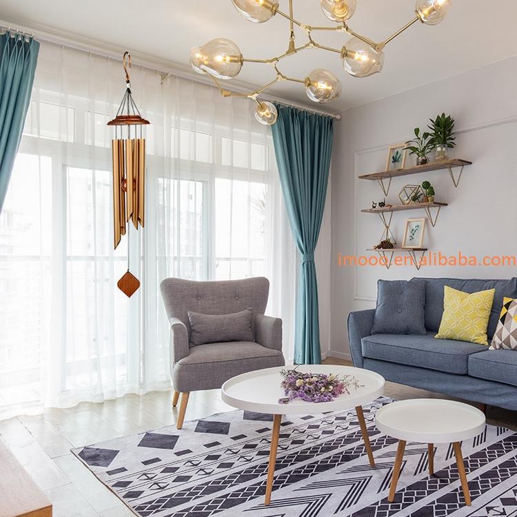 Factory Price Wind Chimes 26 Inches Deep Resonant 5 Tube Aluminum Wind Bell Chime Hanging Home Decoration