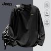 Jeep Men's Pure Cotton Long Sleeve T-Shirt