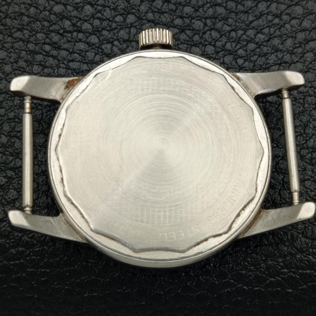 VINTAGE ENICAR STAR JEWELS RUČNĚ NATAHOVACÍ ŠVÝCARSKÉ PÁNSKÉ HODINKY S ČERNÝM CIFERNÍKEM a436437-2 R129-a436437