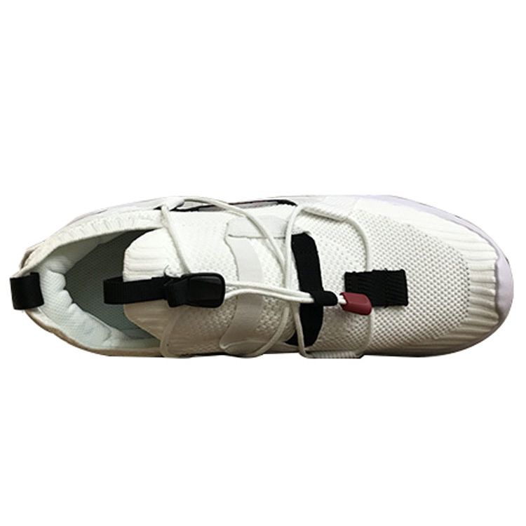 Li-Ning Comfortable Casual Breathable Low-Top Running Shoes Men Sneakers White AGLQ027-1