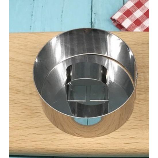 Heart Shape Cake Mold Chiffon Cake Cheese Mousse Anodized Aluminum Removable Bottom Tart Tray Mould Baking Tools
