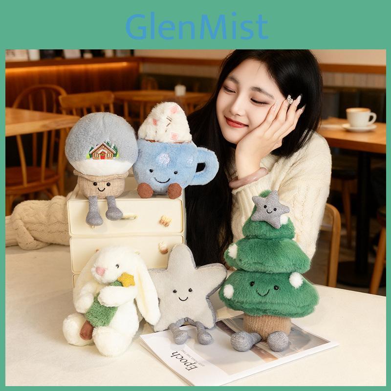 Jc Christmas Tree Rabbit Star Snowball Plush Doll For Holiday Gift Giving