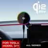 25W Car Phone Mount Holder Magnetic Wireless Charger Compatible with MagSafe for Tesla Model 3 Y HIGHLAND LAUNCH JUNIPER 2026