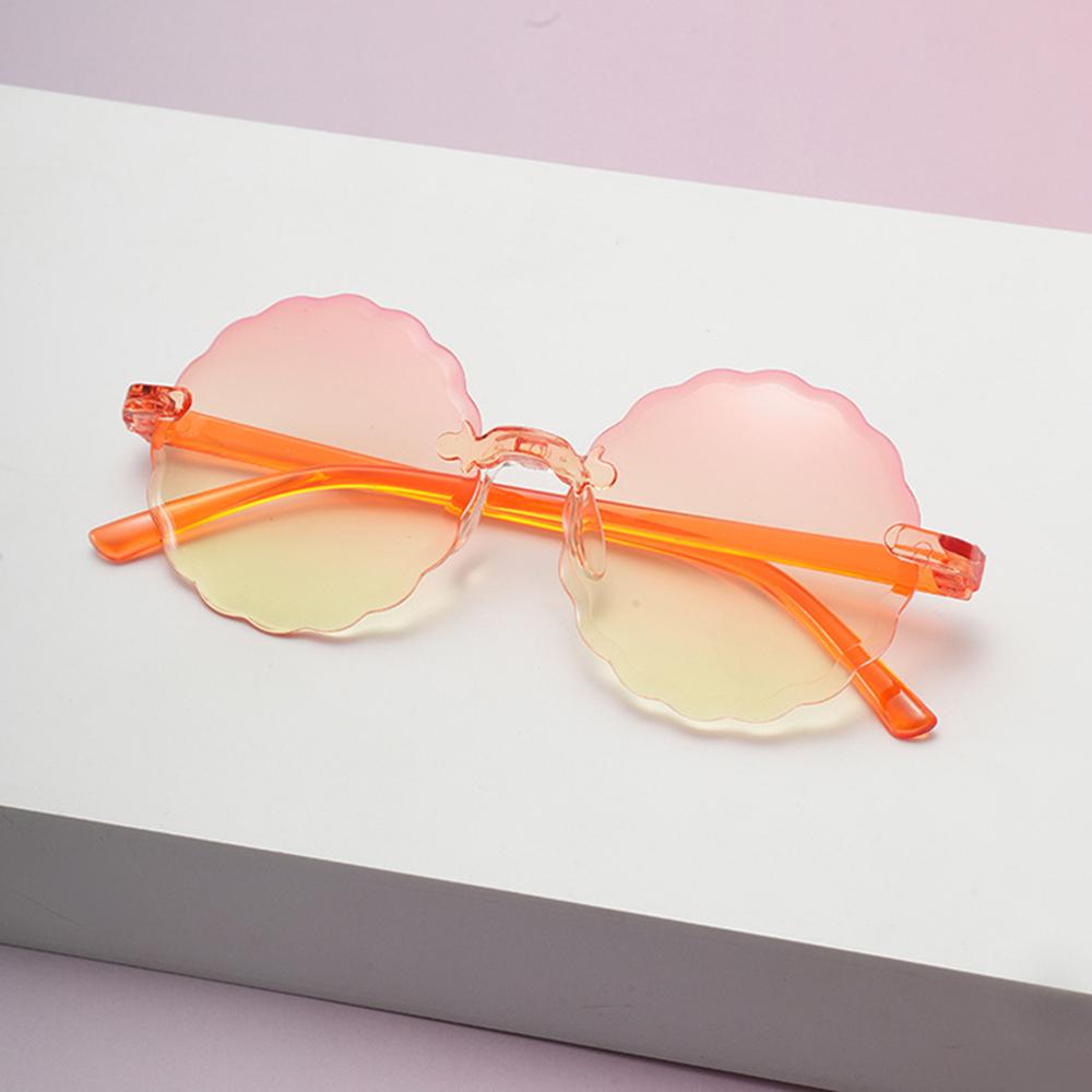 Candy Color Children'S Sunglasses Gradient Sun Glasses Round Frame Sunglasses Eyewear Outdoor Baby Shades Colorful Goggles