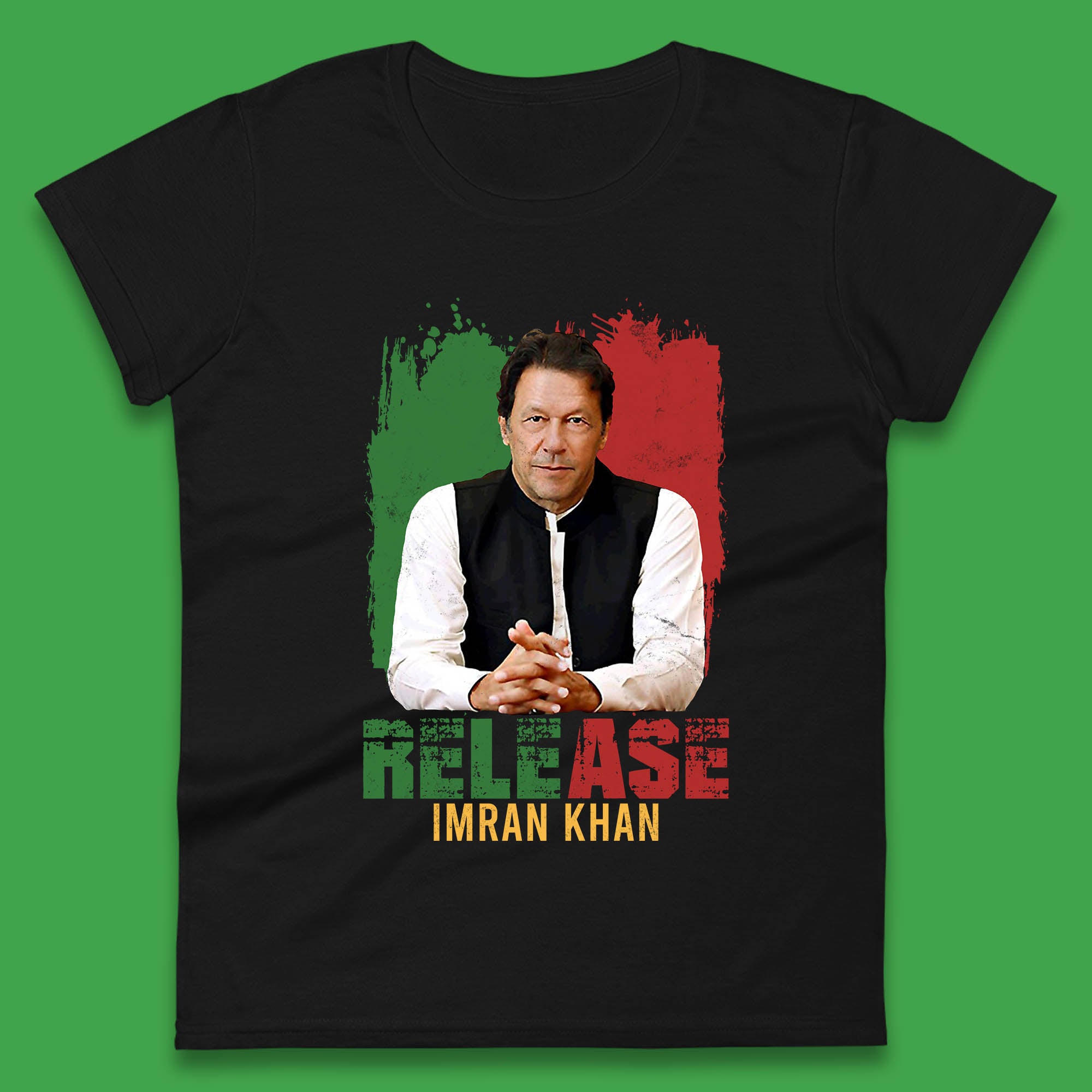 Release Imran Khan Prisoner No 804 Stand With Imran Khan Pakistan Womens Tee T Shirt Mens Tops Unisex Top L