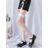 Summer Thin JK Black Silk Sexy Fishnet Socks Internet Celebrity Popular Long Knee Socks Half Socks Thigh Socks Children