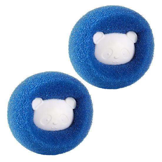 2Pcs Pet Hair Collector Washing Machine Reusable Lint Remover Hair Removal Assistant Laundry Balls Clothes Accessories