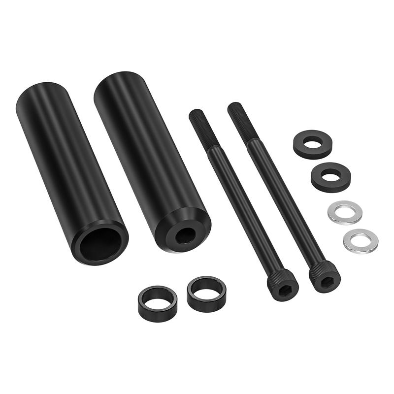 For Harley Sportster 883 Low XL883L 2005-2009 6.5" Upper Shock Mount Frame Sliders Sportster1200 XL1200N XL1200R XL883N XL1200NS