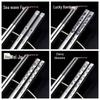 316L Stainless Steel Non-slip Chopsticks