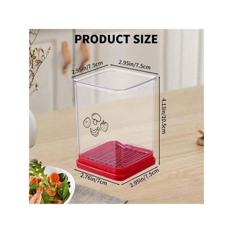 Fruit and Vegetable Cutter Slicer for Strawberry Banana Potato Grape Cutting and French Fries Maker Creative Kitchen Gadget Tool