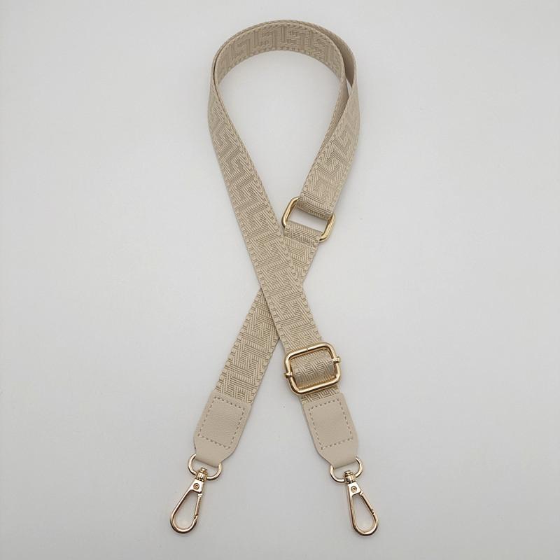 2.5 Wide Bag Accessories Oblique Span Shoulder Strap Women's Bag Lengthened Adjustable Strap Pu with Leather Bag Accessories
