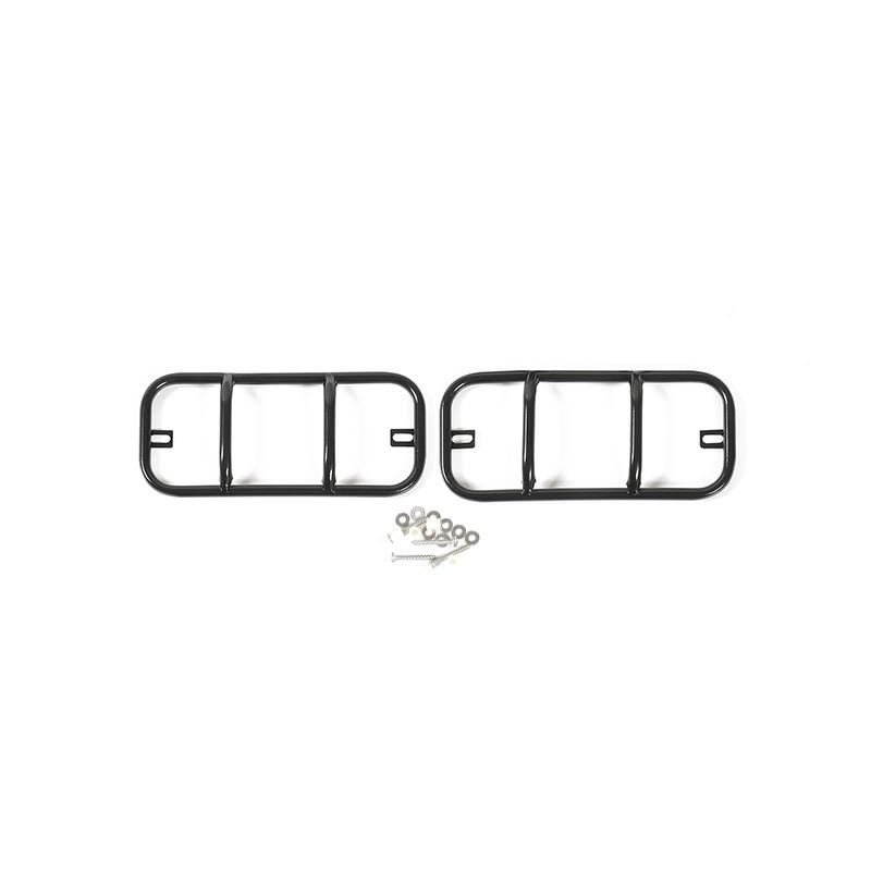SHINEKA Lamp Hoods For Suzuki Jimny 2007-2017 Car Rear Bumper Fog Lamp Light Trim Cover Rear Fog Light Decoration Accessories