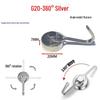 Rust-Proof Rotating Neodymium Magnetic Hook for Refrigerators