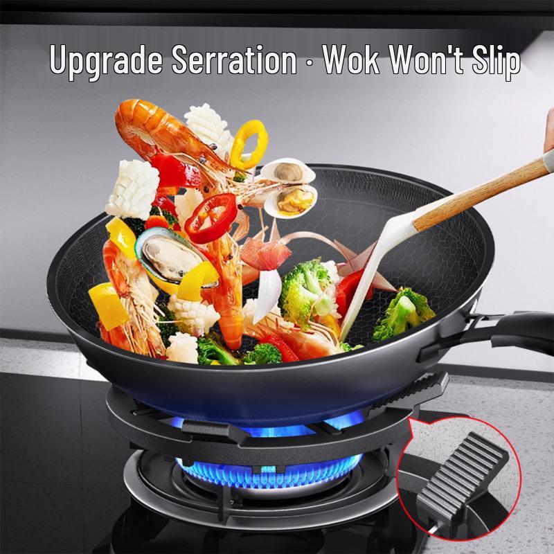 Gas Stove Pot Holder: Anti-Slip Stove Rack for Small Pots and Milk Pots