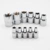11Pcs 1/4" 3/8"  Star Socket Set Femal E Type Sockets Wrench Head E4 E5 E6 E7 E8 E10 E12 E14 E16 E18 E20 Auto Repair Tools