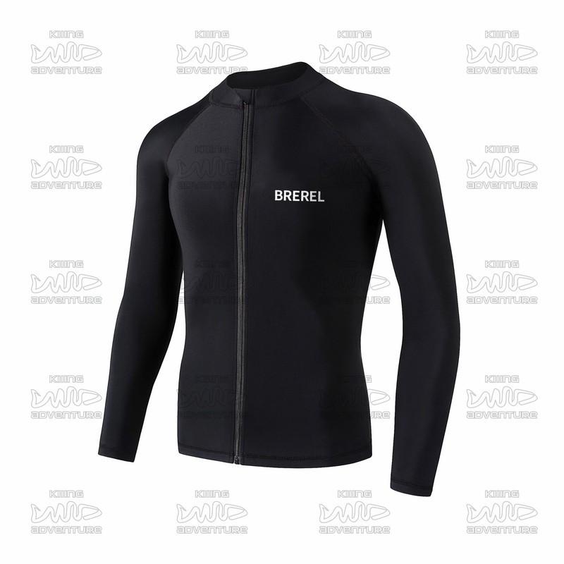 Heren UV Bescherming Rash Guard Set Sneldrogende Lange Mouw Broek Surfen Duiken Wetsuit Watersport