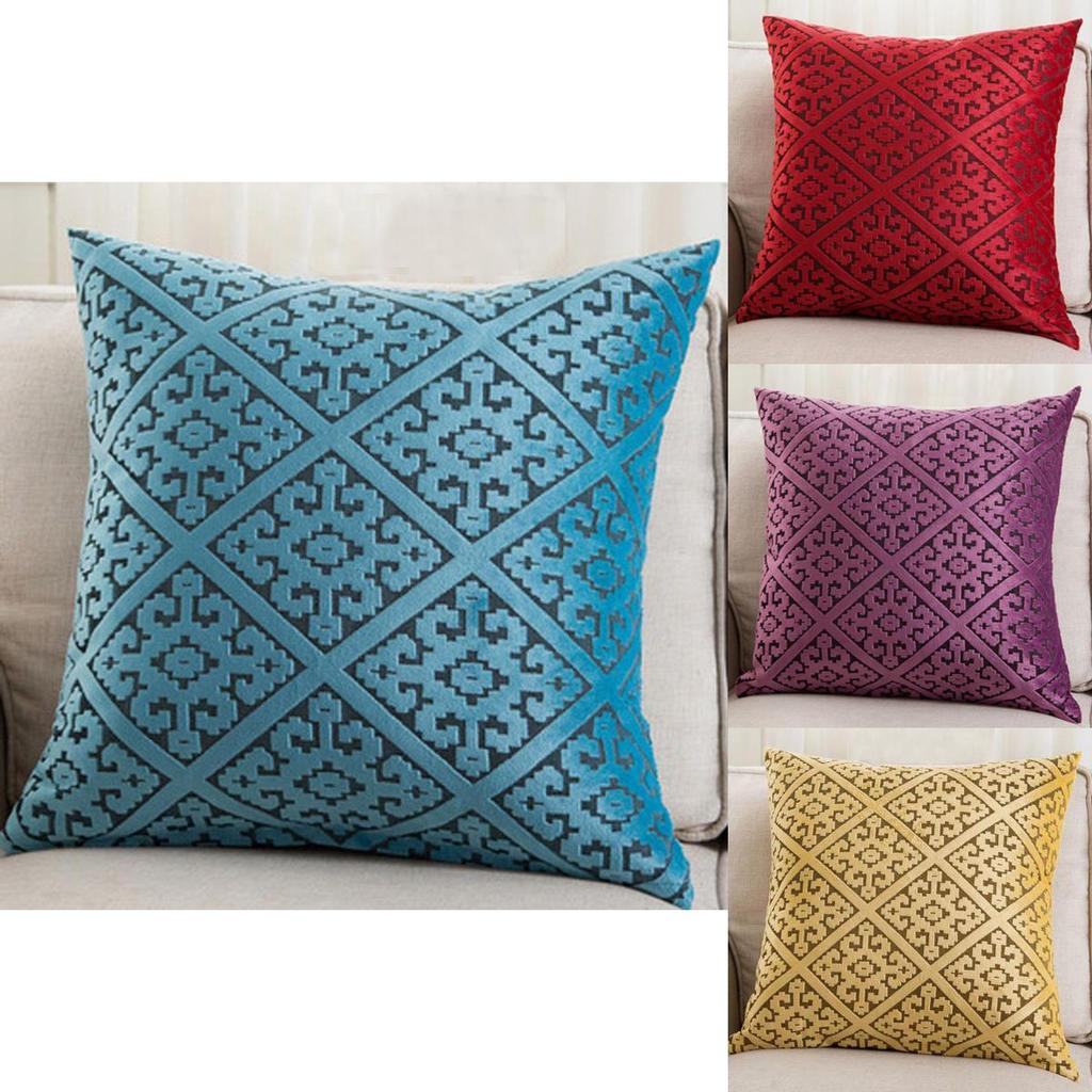 Exquisite Vintage Fleurs Lin Coton Taie Oreiller Housse De Coussin For Sophisticated Home Styling