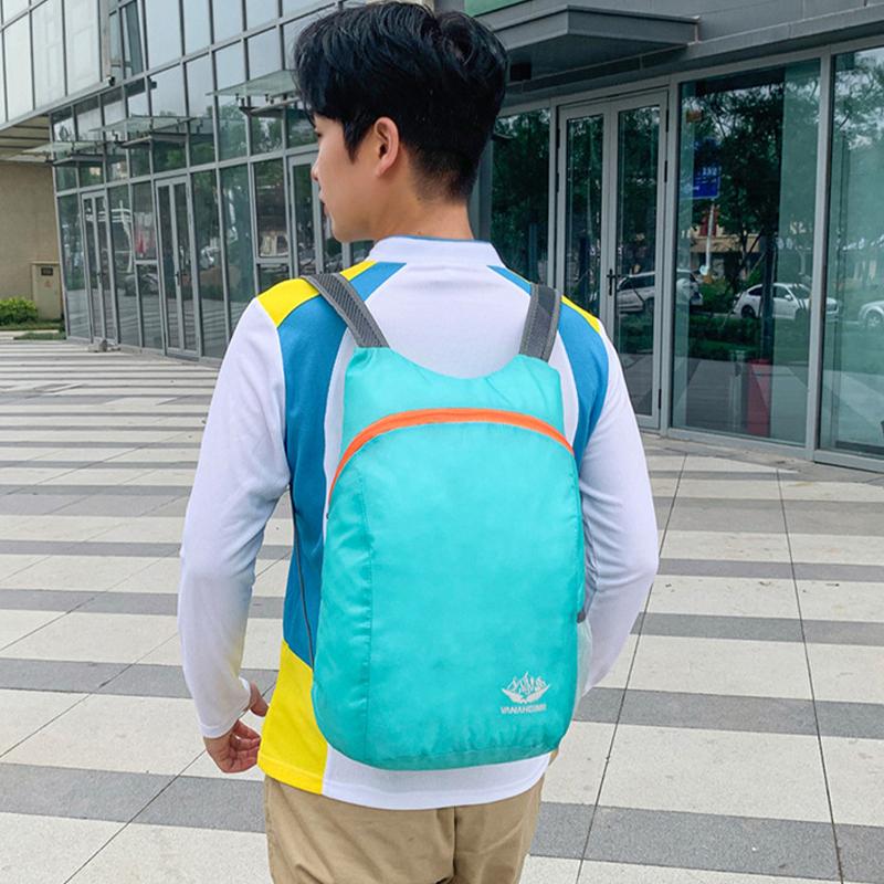 Ultralight Folding Bag Men Women Waterproof High-Volume Portable Backpack Lightweight Travel Bags Outdoor Sports Backpack