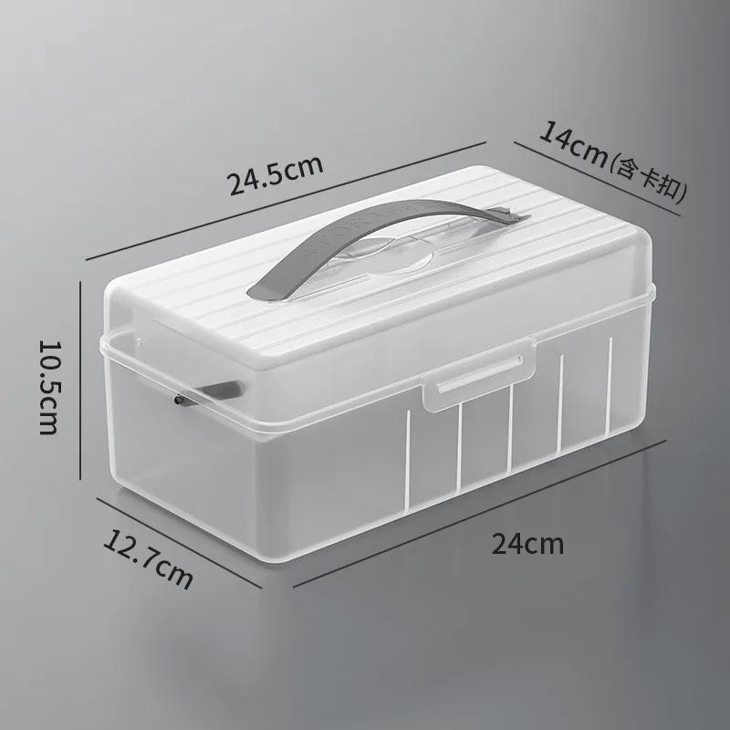 Covered Cable Organizer Box, Portable Charging Cable Management Tool, USB Cable Sorter, Desktop Electronic Accessories Organizer