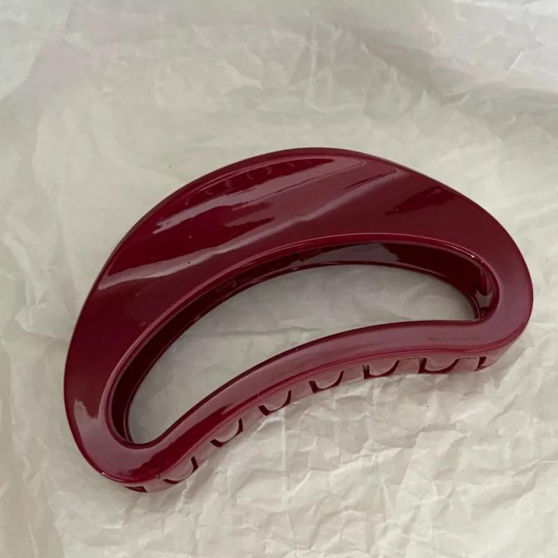 New Year Red Series Heart Butterfly Hair Accessories Star Shape Shark Clip Updo Pin Hair Claw Christmas Party Crab Hair Pins