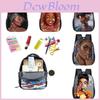 Afro Afrikanische Schönheit Schwarze Prinzessin Schulrucksack Mit Glattem Reißverschluss Und Verstellbaren Trägern
