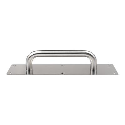 Wide Base Stainless Steel Push Pull Handle for Wooden and Sliding Doors Stable Load Bearing Area with Polished Smooth Corners