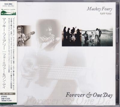 CD MACKIE FAIRLEY  Forever  One Day YDCD0064 TYO Music Inc. 2001 Japan ObiRock Used