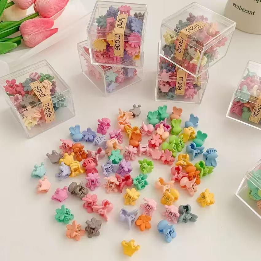 Mini Hair Claw Clips | Assorted Colors | Princess Hair Accessories