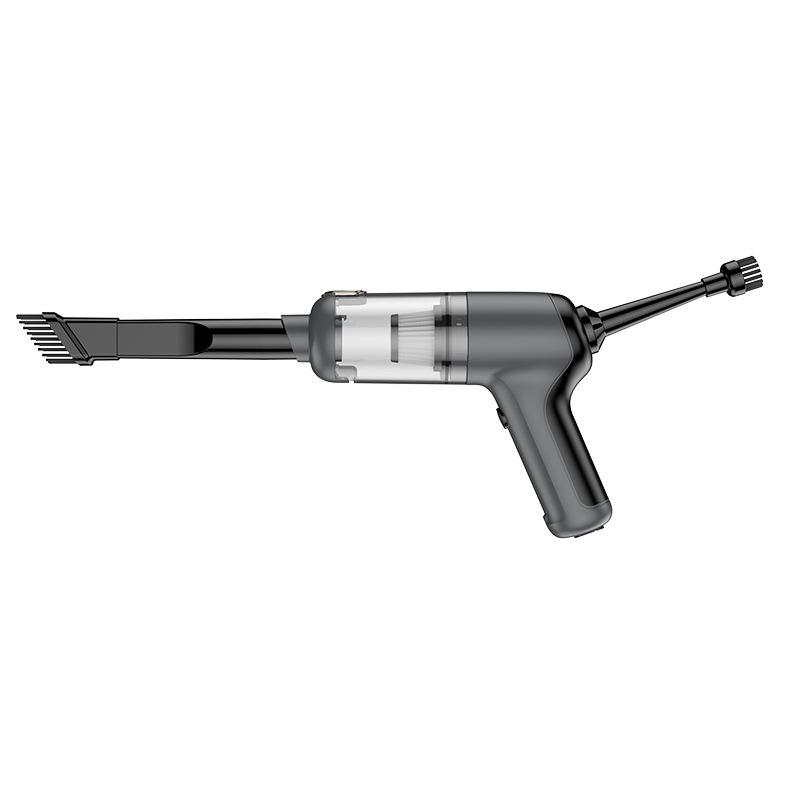 Car wireless blow-sucking integrated vacuum cleaner one-button dust-inverting handheld dust blower high-power suction cross
