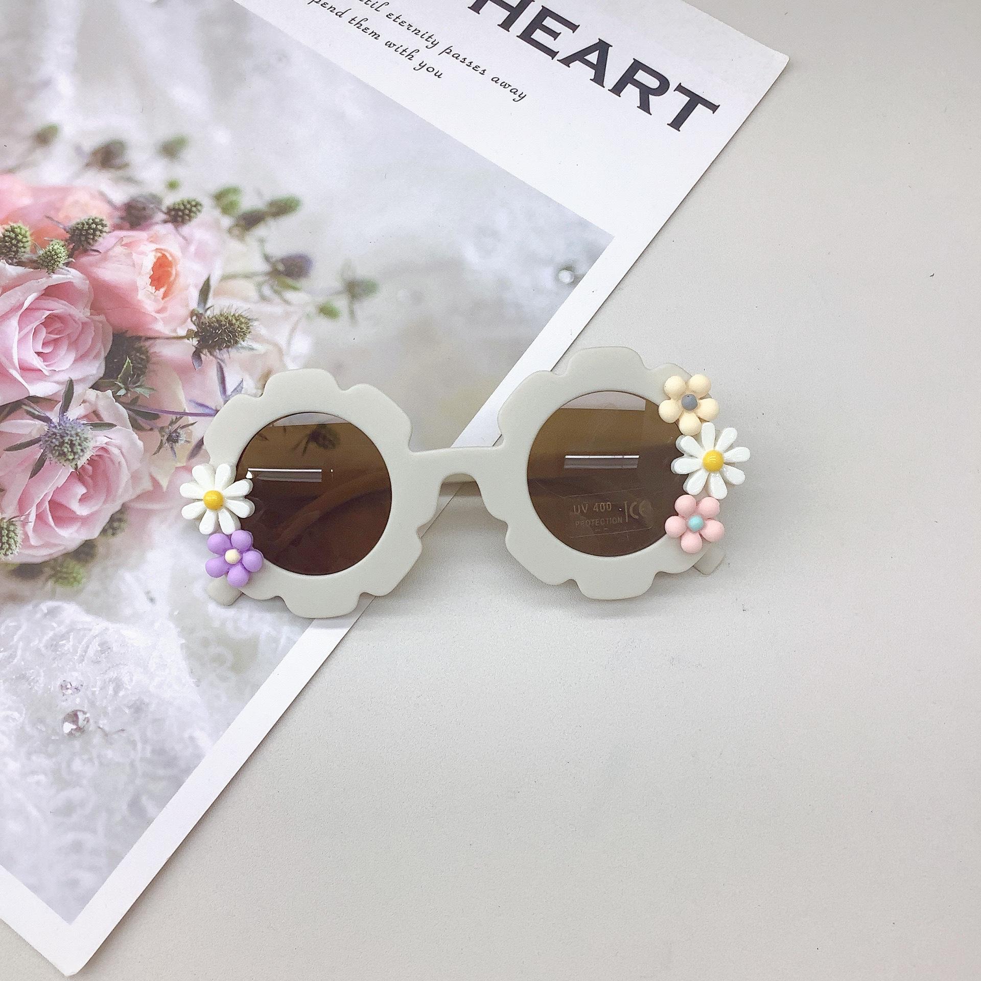 

Модные милые детские солнцезащитные очки своими руками, трендовые вогнутые солнцезащитные очки для девочек, очки с защитой от ультрафиолета Uv400 молочный белый