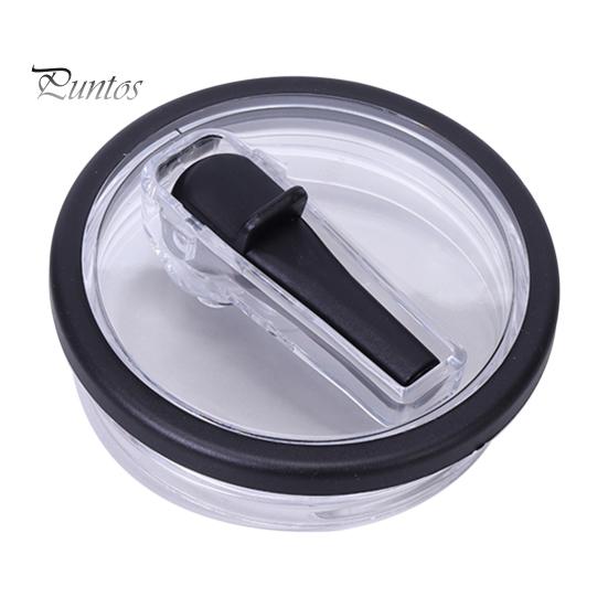 2Pcs 40 Oz Tumbler Flip Straw Lid Replacement Leak-Proof Spill Resistant Lids BPA-Free Reusable Cover for Cup