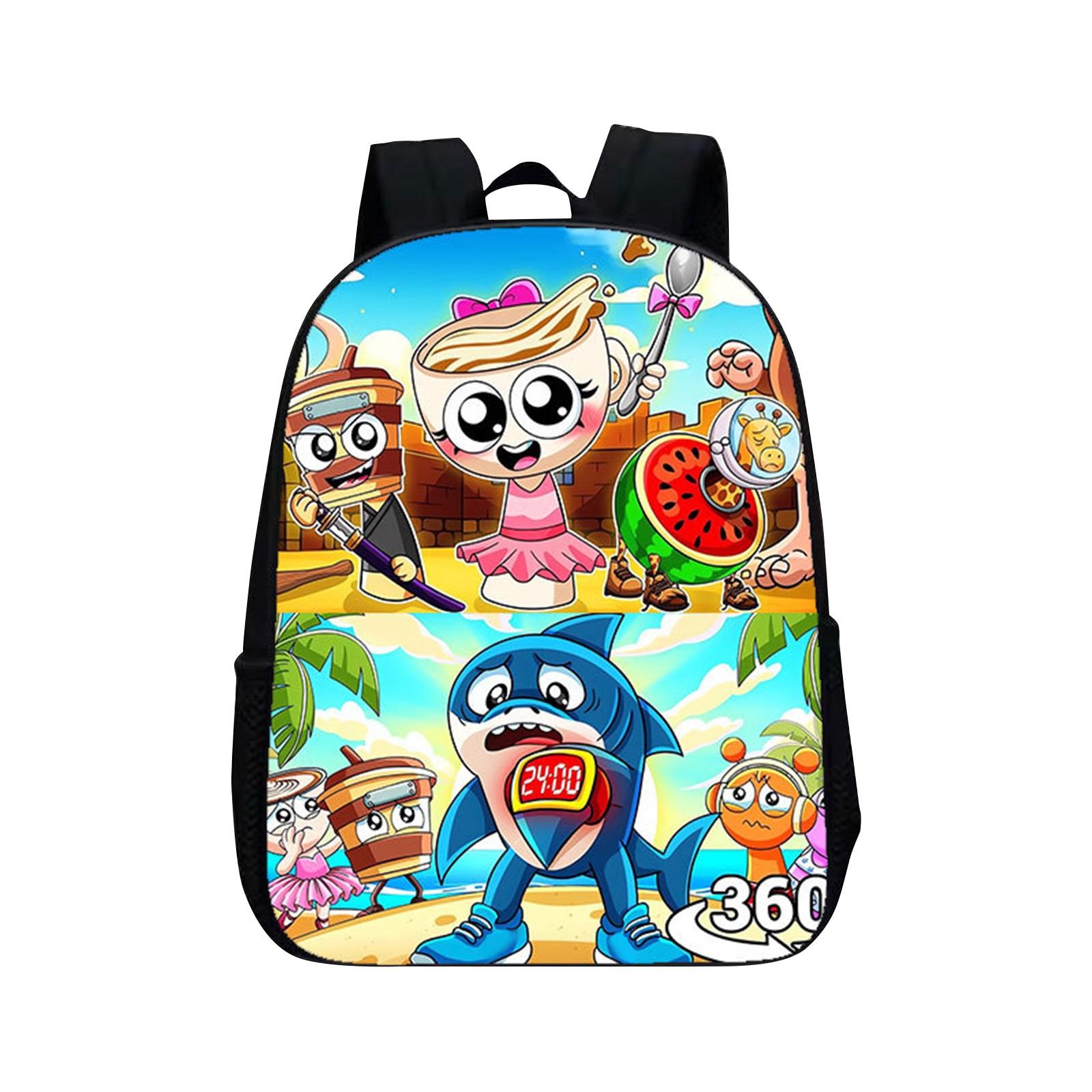 

Cartoon Schoolbag Lightweight Back To School Supplies Schoolbag Laptop Backpack Large 15 Inch Backpack Small Backpack One Size
