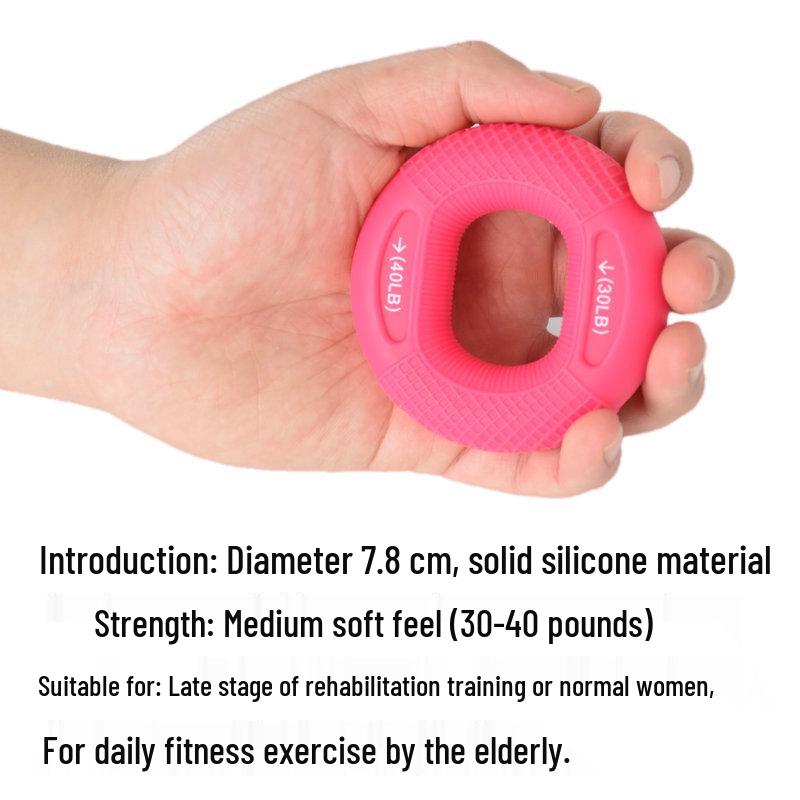 

Hand Grip & Finger Strengthener Ball: Stroke Rehab, Fitness Exercise for Men, Women, Elderly