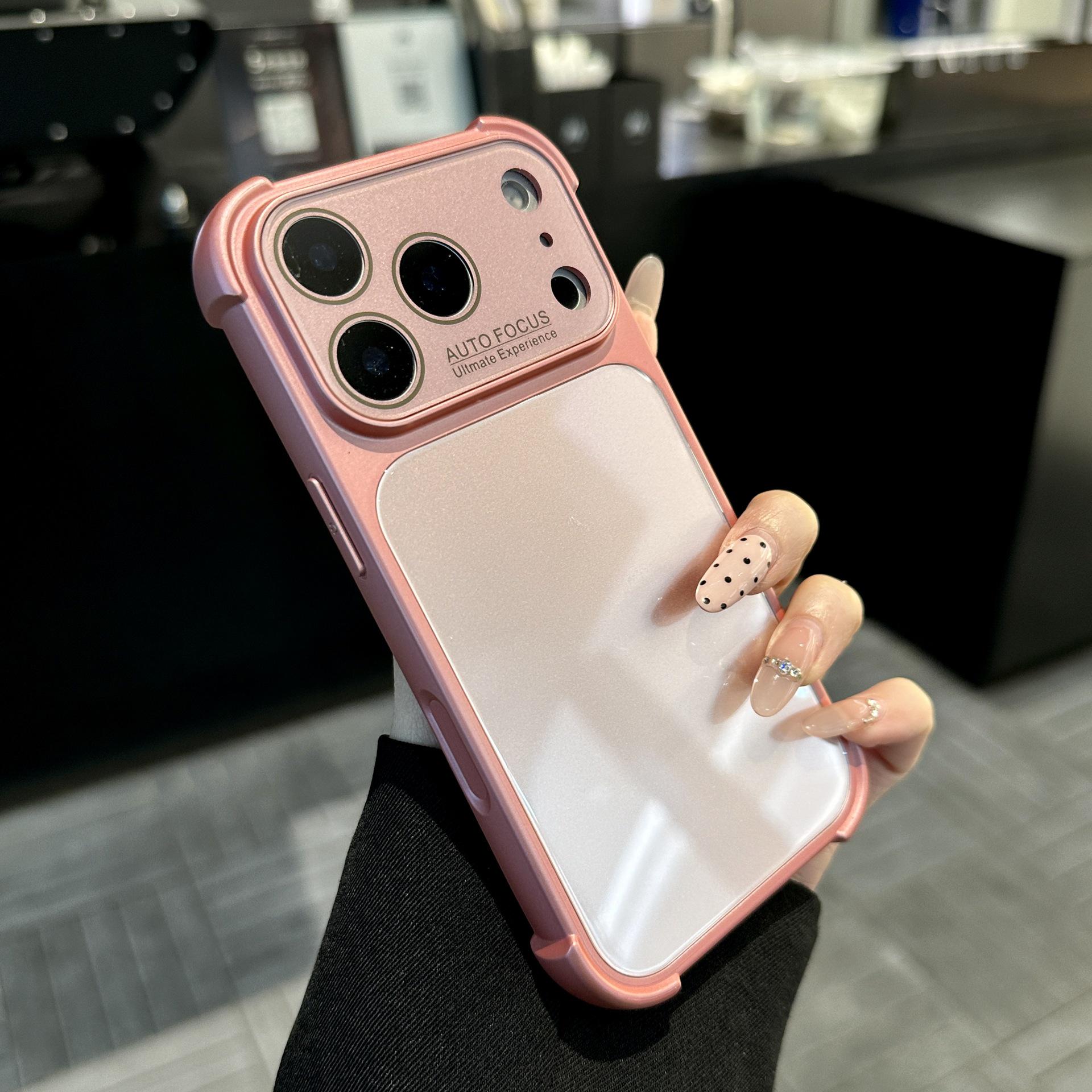 

iPhone 17 Case with Large Window for Apple 16 Pro Max - Drop-Proof Four-Corner Protection for Cross-Border Use 15