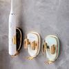 Wall-Mounted Electric Toothbrush Holder Traceless Toothbrush Stand Plastic Toothbrush Base  Adults