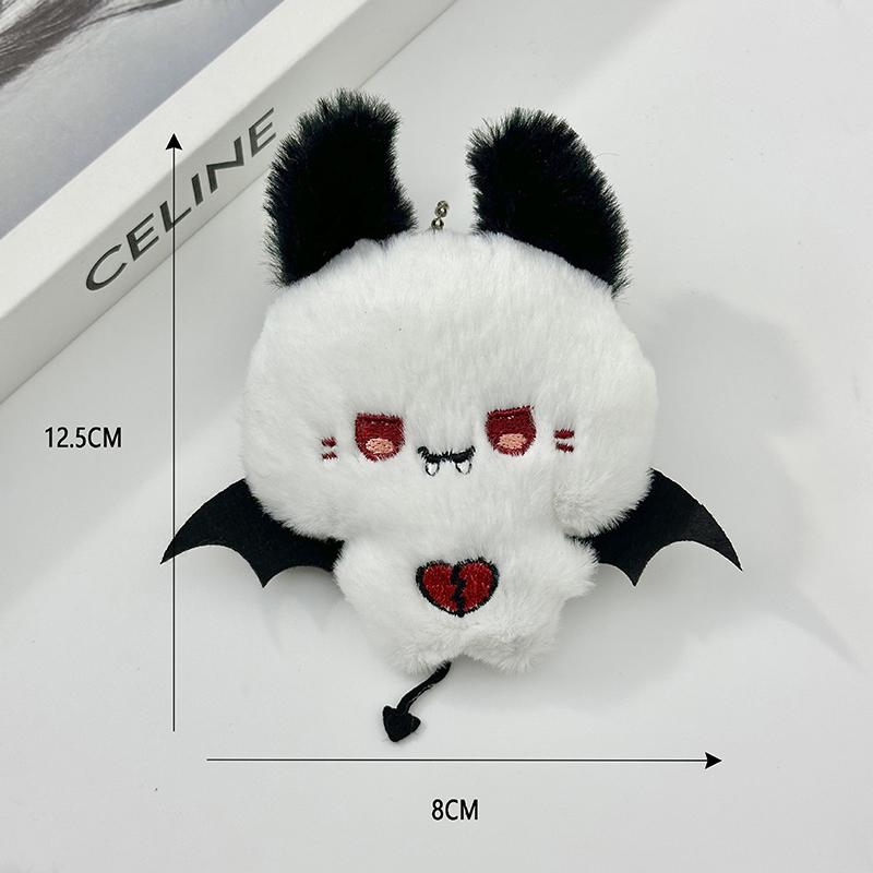 Creative Halloween Ghost Plush Doll Pendant Soft Stuffed Toys Specter Keychain Doll Halloween Room Decor Gifts