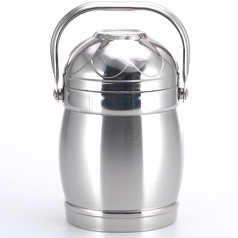 ZISIZ Thickened Stainless Steel Insulated Food Container