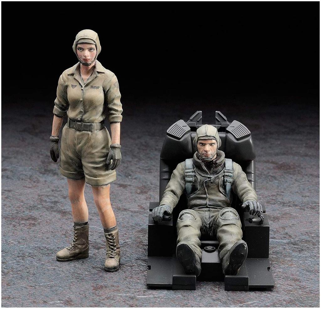 Hasegawa Maschinen Krieger Armored Fighter Falke Scale Plastic Model Kit MK01 Anti-Gravity Pkf.85 1/20