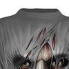 MAITA Men's 3D Graphic Skull Printed T Shirt Summer Fashion Casual Cotton Short Sleeve O Neck Tops