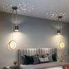 Modern LED Chandelier Pendant Lamp for Home Decor Dining Living Room Aisle Corridor Bedroom Bedside Nordic Indoor Hanging Lamps