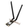 MT7925 Network Card, 5400Mbps 5G 6G Tri-Band 5.3 Supports MU MIMO PCIEx1 Network Card Adapter, 10 11, for Linux