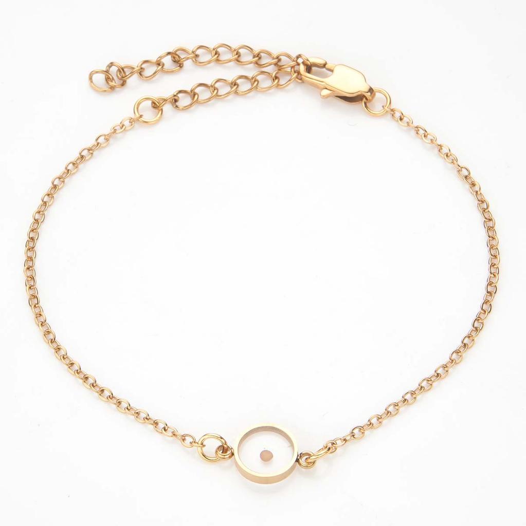 Fashionable and Simple Stainless Steel Ladies' Jewelry Bracelet - Mustard Seed Faith Bracelet