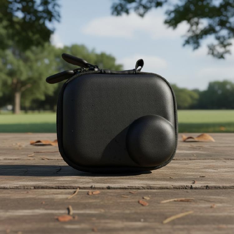 Stoßfeste Aufbewahrungstasche für dediziertes Kameramodell mit Innenfutter aus Fleece, tragbare Reise-Tragetasche, Schwarz