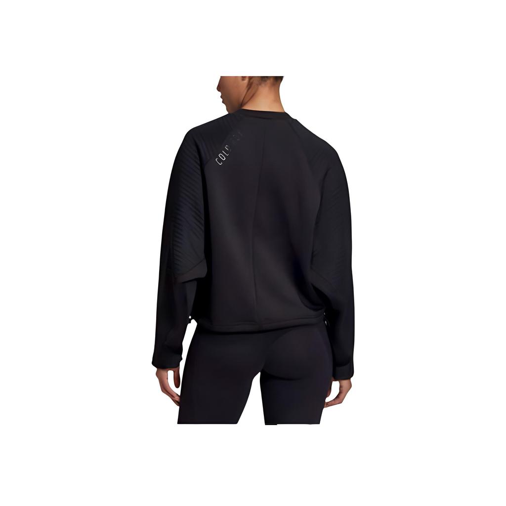 adidas Sportswear Zne Cold Rdy Athletics Crew Neck Long Sleeve Sweatshirt Women Sweatshirt Black FS2385