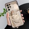 Phone Case For Samsung A17 A55 A16 A56 A35 A15 A53 A54 A33 A34 A25 A05S A52 A52S A07 A26 A06 Cute Cats