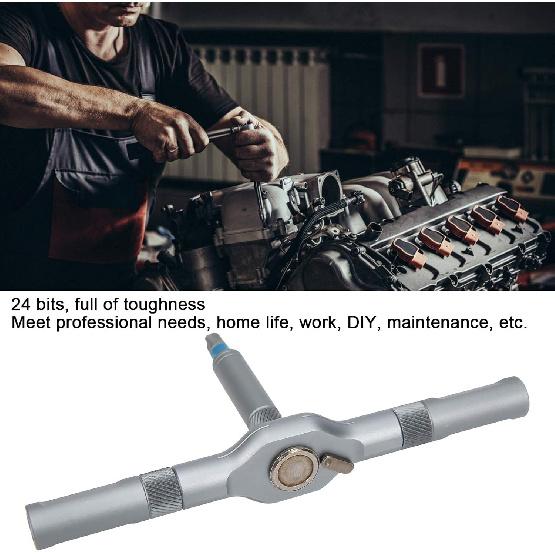 Ratchet Screwdriver Set Nut and Screwdriver Tool Set Small Ratchet Repair Screwdriver Set Rotatable Ratchet Handle Portable Furniture Computer