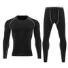 Breathable Quick-Dry Tight Long-Sleeve Running Set - Wear-Resistant Spring & Autumn Casual Sportswear